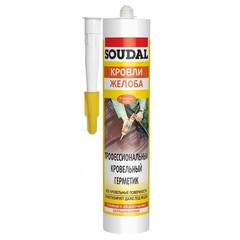 Герметик кровельный Soudal Aquafix Bostik прозрачный 300 мл