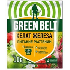 Хелат железа 10гр. (увеличивает урожайность) микроудобрение, пакет Грин Бэлт