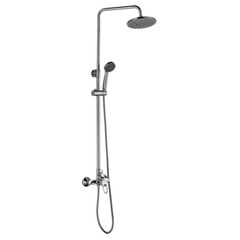 Смеситель душ Decoroom с лейкой "Тропический душ" картридж 35мм (DR37070) DR21070