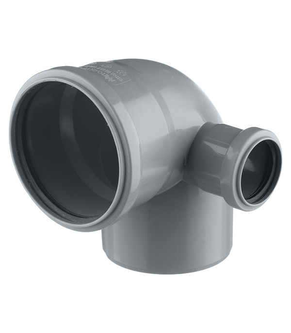 Отвод Pro Aqua Comfort d110 мм 87,5° пластиковый с выходом d50 мм правый для внутренней канализации, Серый
Отвод Pro Aqua Comfort d110 мм 87,5° пластиковый с выходом d50 мм правый для внутренней канализации, Серый