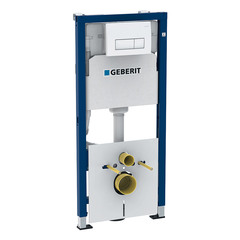 Инсталляция Geberit Duofix Delta с клавишей без унитаза (458.128.21.1)