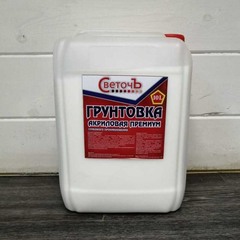 Грунтовка акриловая Премиум глубокого проникновения СВЕТОЧЪ 10 л