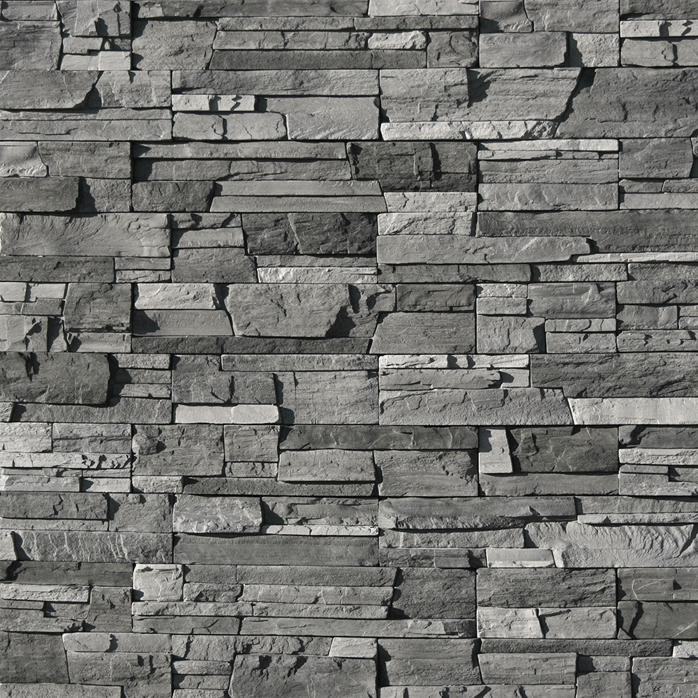 фото Камень искусственный white hills фьорд лэнд черно-серый (24 шт.=0,8 кв.м)