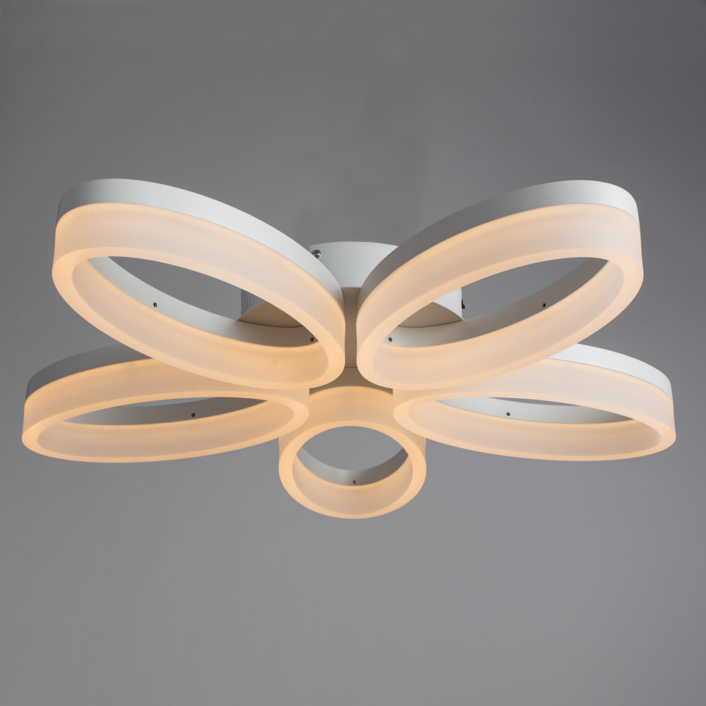 Люстра светодиодная потолочная ARTE LAMP NASTRO (A9227PL-5WH) LED 40 Вт 220 В 3000 К теплый свет IP20, Белый
Люстра светодиодная потолочная ARTE LAMP NASTRO (A9227PL-5WH) LED 40 Вт 220 В 3000 К теплый свет IP20, Белый