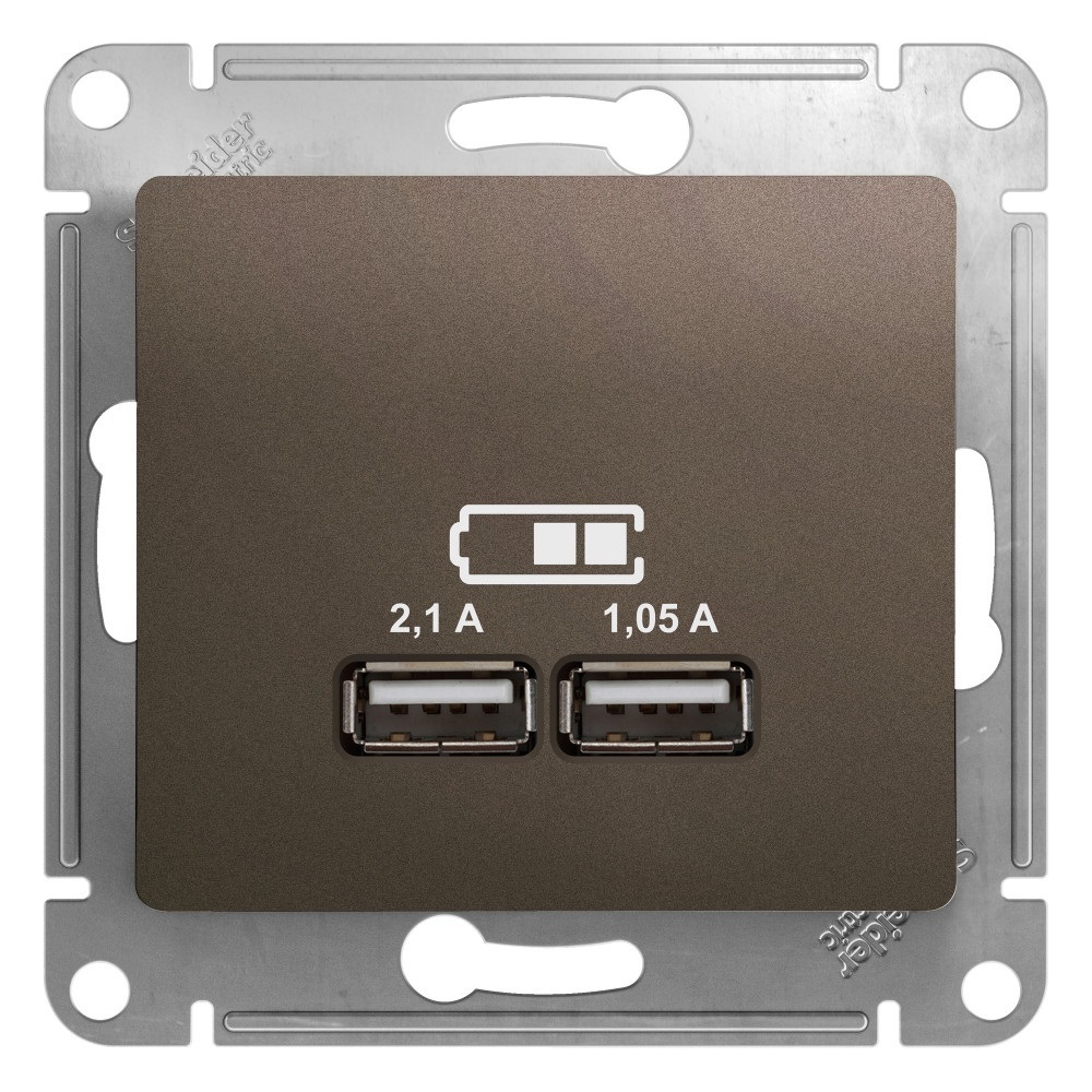 Розетка USB Systeme Electric Glossa встраиваемая шоколад 2хUSB-A (GSL000833), Коричневый
Розетка USB Systeme Electric Glossa встраиваемая шоколад 2хUSB-A (GSL000833), Коричневый