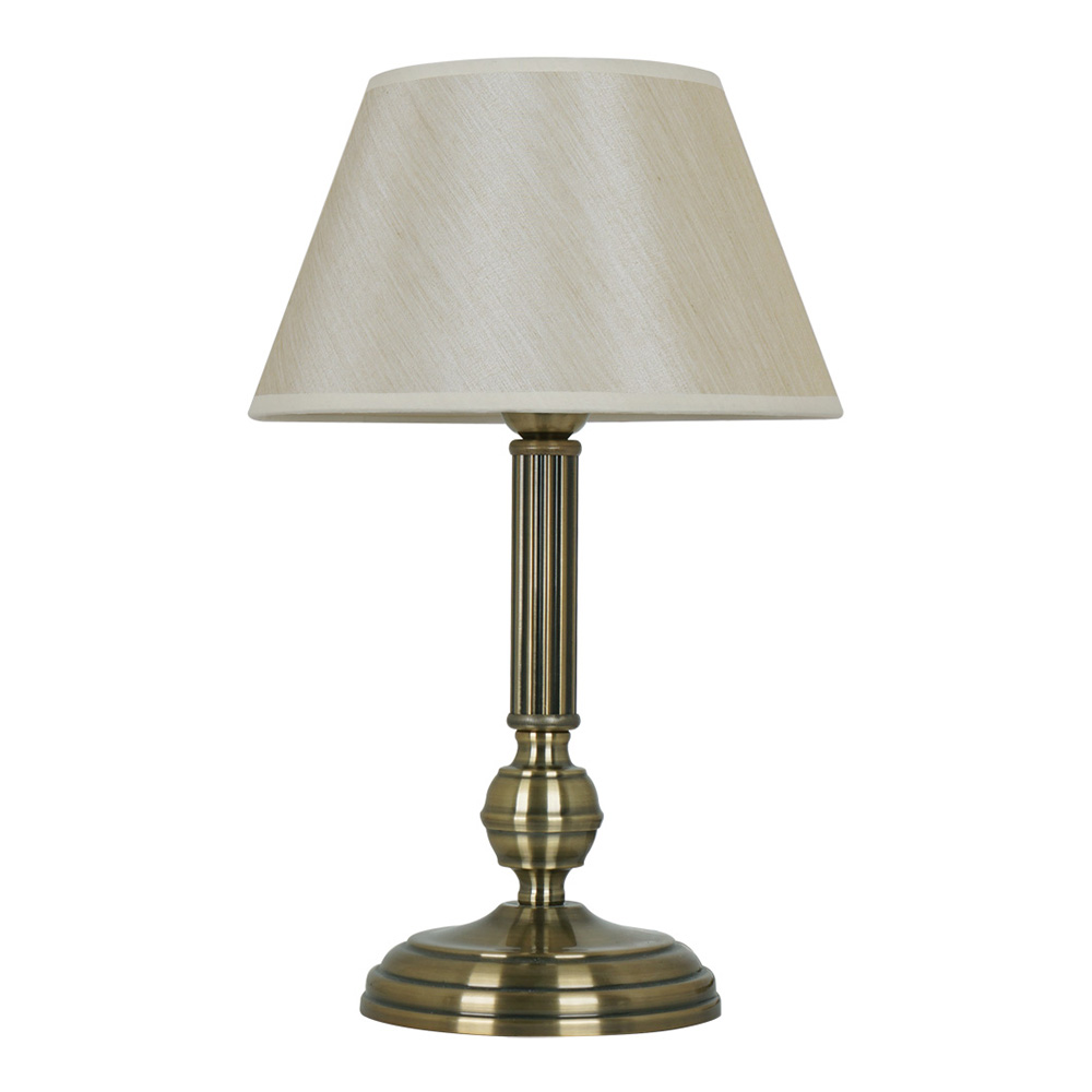 Лампа настольная декоративная ARTE LAMP YORK (A2273LT-1AB) E27 40 Вт 220 В IP20, Кремовый
Лампа настольная декоративная ARTE LAMP YORK (A2273LT-1AB) E27 40 Вт 220 В IP20, Кремовый