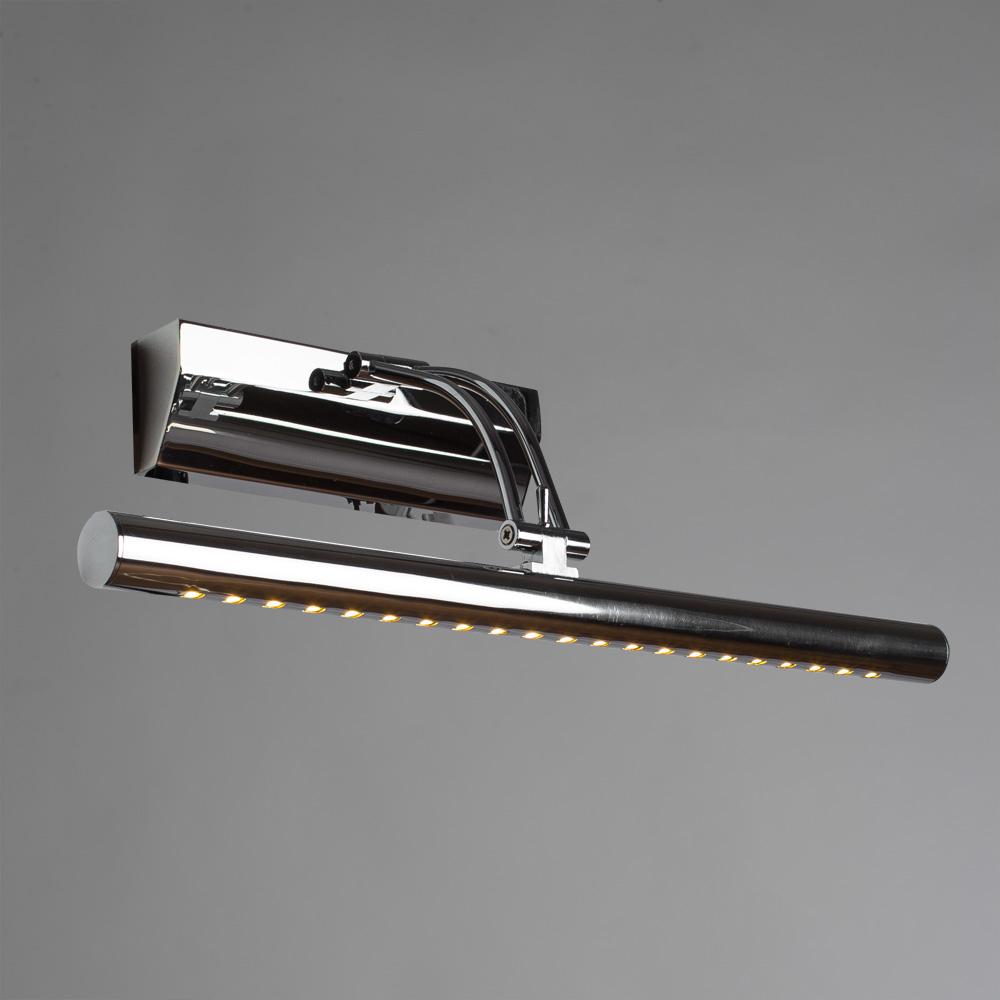 Подсветка светодиодная для картин и зеркал ARTE LAMP PICTURE LIGHTS LED (A1105AP-1CC) LED 5 Вт 220 В 3000 К теплый свет IP20, Хром
Подсветка светодиодная для картин и зеркал ARTE LAMP PICTURE LIGHTS LED (A1105AP-1CC) LED 5 Вт 220 В 3000 К теплый свет IP20, Хром