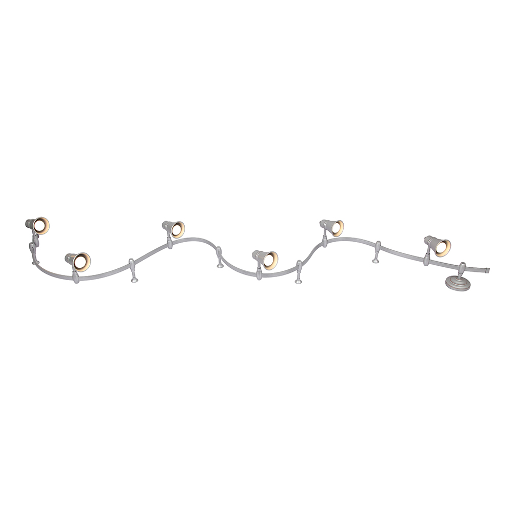 Светильник настенно-потолочный ARTE LAMP RAIL KITS (A3057PL-6SI) E14 40 Вт 220 В IP20, Серебро
Светильник настенно-потолочный ARTE LAMP RAIL KITS (A3057PL-6SI) E14 40 Вт 220 В IP20, Серебро
