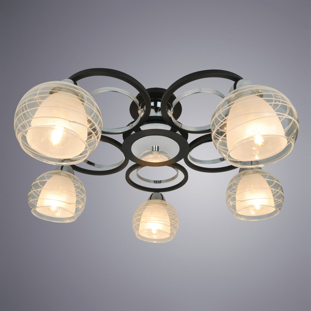 Люстра подвесная ARTE LAMP GINEVRA (A1604PL-5BK) E14 40 Вт 220 В IP20, Прозрачный/белый
Люстра подвесная ARTE LAMP GINEVRA (A1604PL-5BK) E14 40 Вт 220 В IP20, Прозрачный/белый