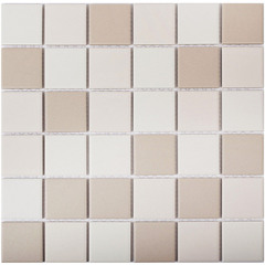 Мозаика Starmosaic LB Mix Antid бежевая керамическая 306х306х6 мм