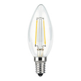 Лампа светодиодная Gauss Filament 5 Вт E14 филаментная свеча 2700 К теплый ...