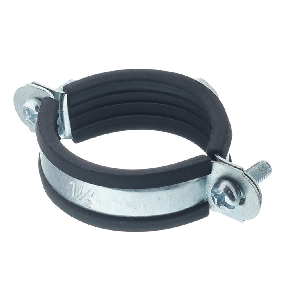 Хомут сантехнический 1 1/2\" оцинкованная сталь (30 шт.) — купить в ...
