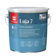 Краска водно-дисперсионная Tikkurila Luja 7 Himmea моющаяся прозрачная основа C 2,7 л