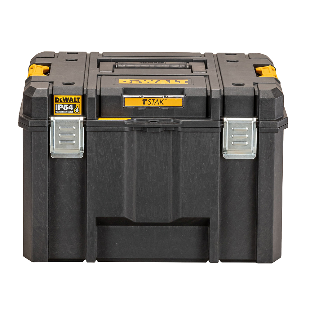 Ящик для инструментов DeWalt Tstak влагозащитные свойства по стандарту ip55, Черно-желтый
Ящик для инструментов DeWalt Tstak влагозащитные свойства по стандарту ip55, Черно-желтый