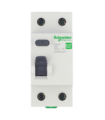 УЗО Schneider Electric Easy9 (EZ9R34225) 25А 30 мА 2P тип AC 4,5 кА