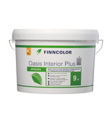 Краска водно-дисперсионная Finncolor OASIS INTERIOR PLUS моющаяся белая осн...
