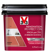 Краска водно-дисперсионная V33 Renovation Perfection для кухни моющаяся ко...
