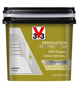 Краска водно-дисперсионная V33 Renovation Perfection для пола моющаяся цир...