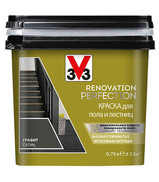 Краска водно-дисперсионная V33 Renovation Perfection для пола моющаяся гра...