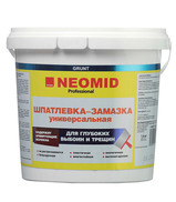 Шпатлевка-замазка Neomid универсальная 1,4 кг