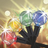 Гирлянда светодиодная GLOS 10 LED свечение мультиколор 5 м уличная