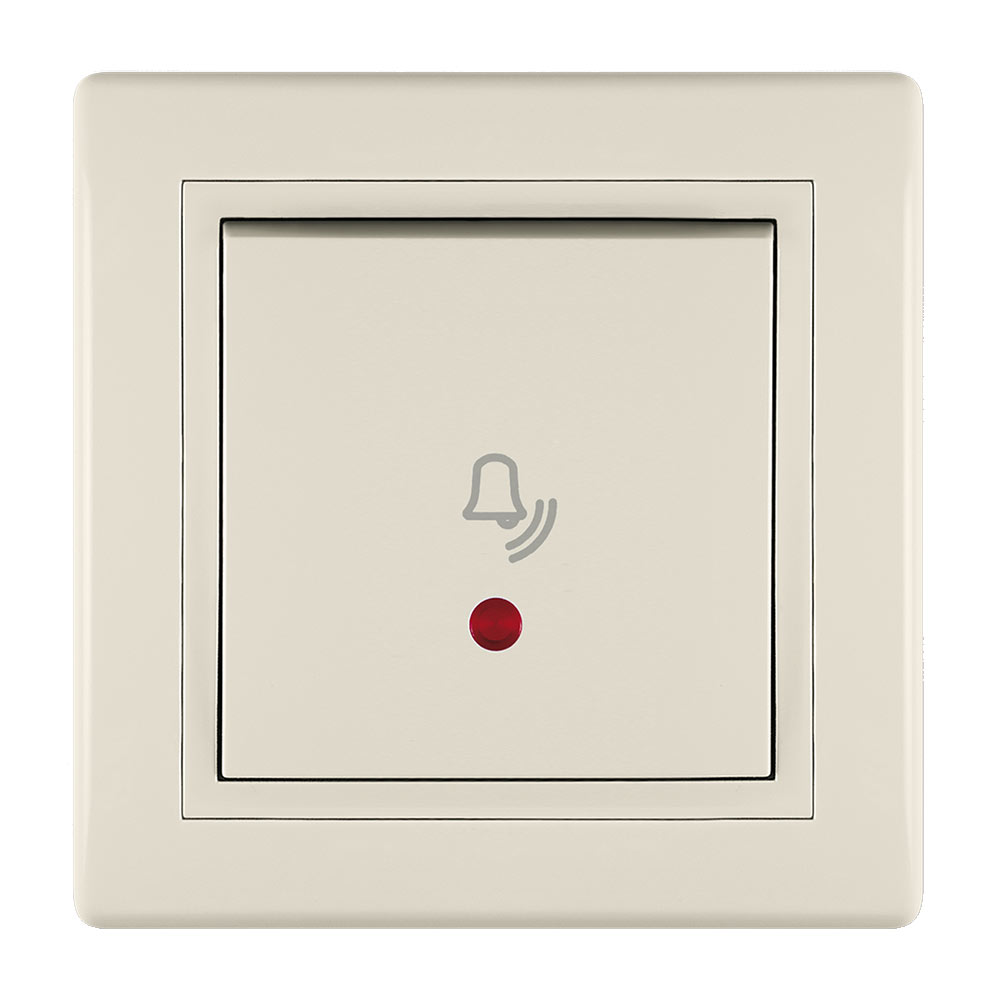 Кнопка звонка с рамкой Aling-conel 610I.999 скрытая установка бежевая с подсветкой, Бежевый
Кнопка звонка с рамкой Aling-conel 610I.999 скрытая установка бежевая с подсветкой, Бежевый