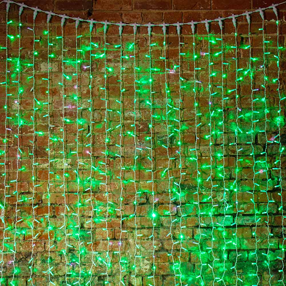 Гирлянда светодиодная Neon-Night Дождь 760 LED свечение зелёное 2х3 м уличная (235-216)
Гирлянда светодиодная Neon-Night Дождь 760 LED свечение зелёное 2х3 м уличная (235-216)