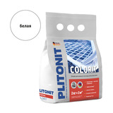 Затирка PLITONIT Colorit белая 2 кг