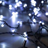 Гирлянда светодиодная GLOS Нить 100 LED свечение холодное белое 10 м улична...