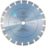 Диск алмазный по асфальту Kronger Asphalt 350x25,4x3,5 мм сегментный мокрый...