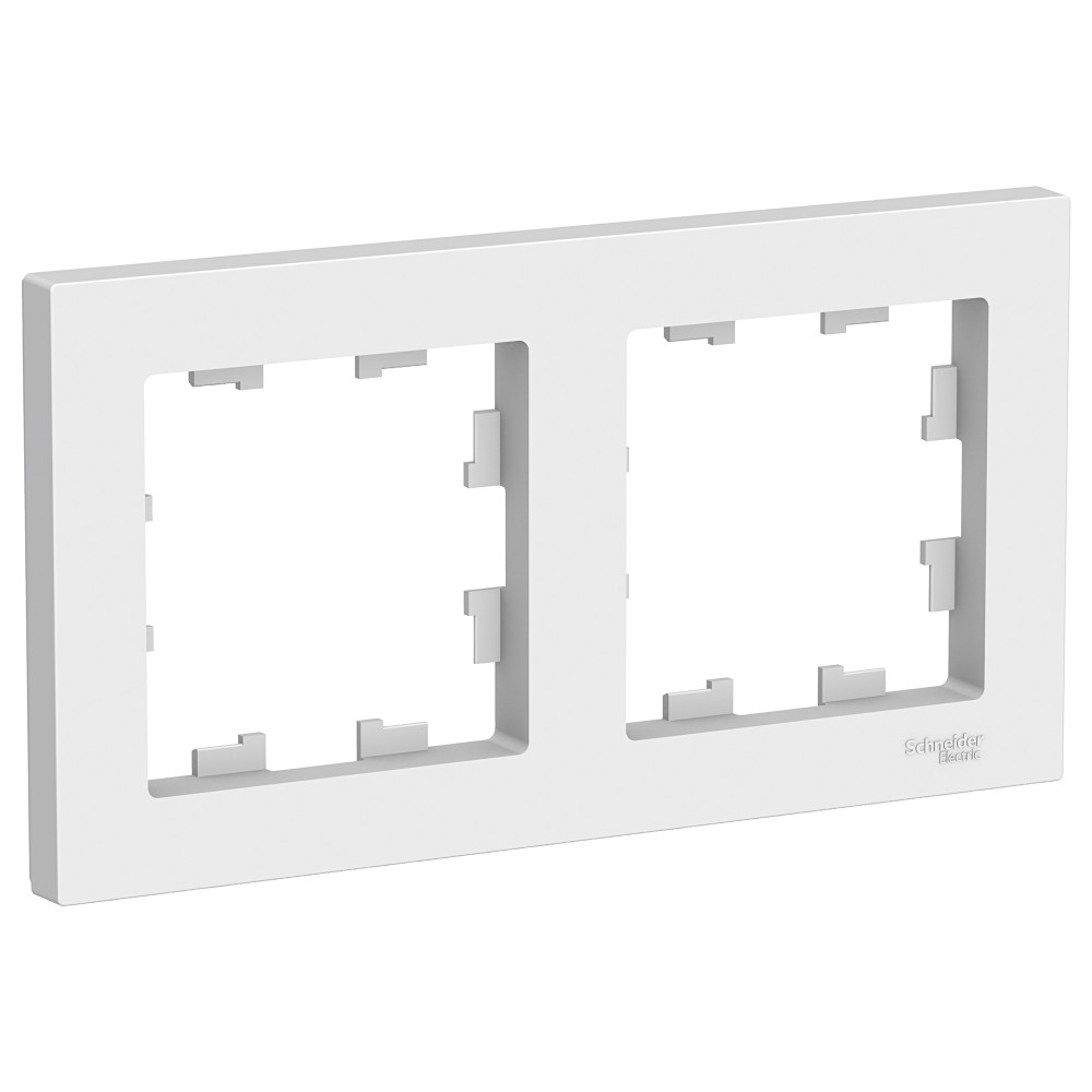 Рамка Schneider Electric Atlas Design ATN000102 двухместная универсальная скрытая установка белая, Белый
Рамка Schneider Electric Atlas Design ATN000102 двухместная универсальная скрытая установка белая, Белый