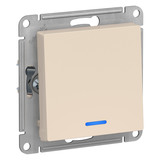 Выключатель Schneider Electric Atlas Design ATN000213 одноклавишный скрытая...