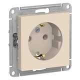 Розетка Schneider Electric Atlas Design ATN000243 скрытая установка бежевая...