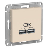 Розетка коммуникационная Schneider Electric Atlas Design ATN000233 скрытая ...