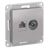 Розетка телевизионная/компьютерная Schneider Electric Atlas Design ATN00038...