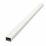 Пи-заглушка алюминиевая 3м 1 мм белый RAL 9010