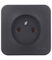 Розетка Schneider Electric Blanca BLNRA000116 открытая установка антрацит