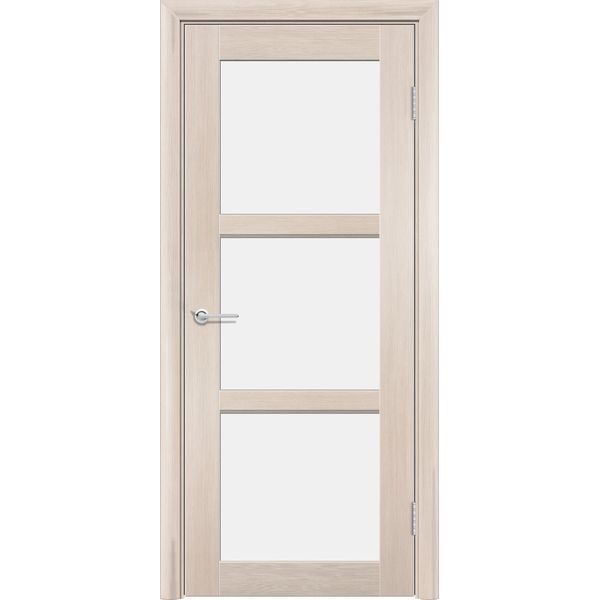 Дверное полотно МДФ ПВХ пленка Лиственница кремовая 600х1900 мм ...