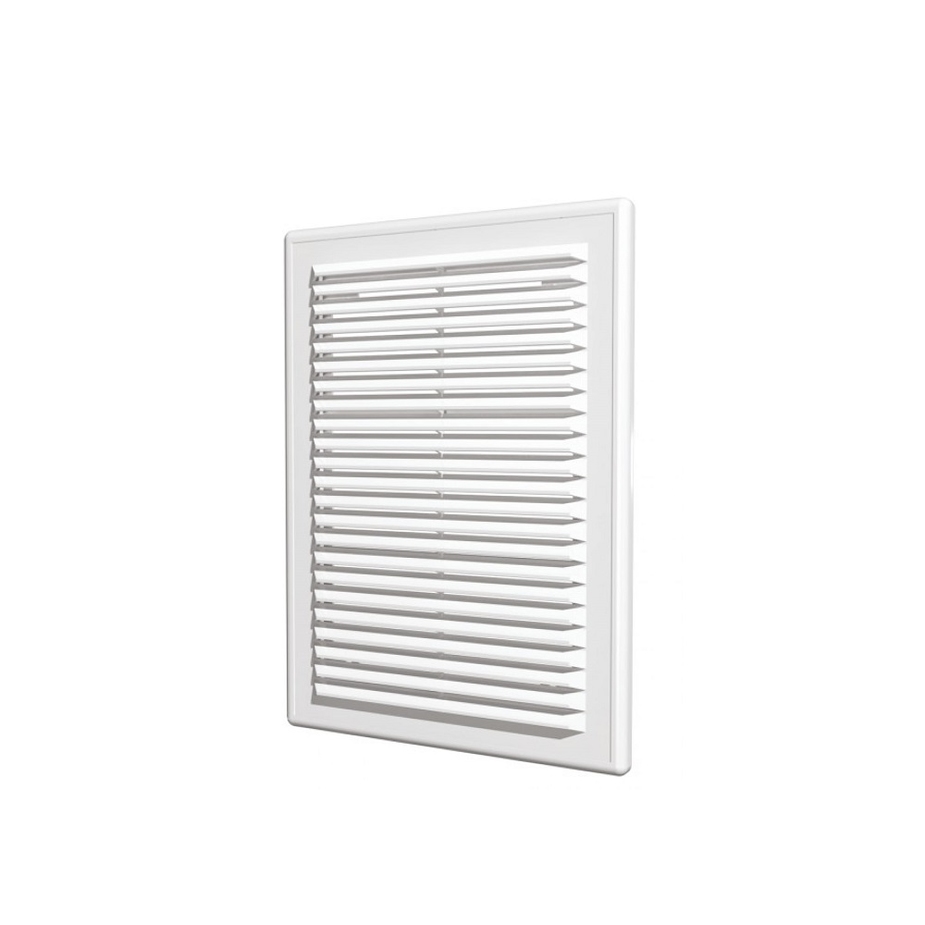 Решетка вентиляционная пластиковая приточно-вытяжная Era 208х208 мм с ...