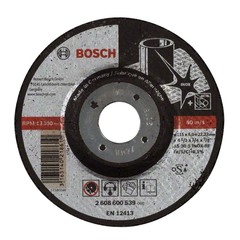 Круг обдирочный BOSCH 115х6 мм, по металлу, INOX, Арт.2608600539