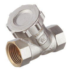 Фильтр косой VALTEC (VT.193.N.04) 1/2 ВР(г) x 1/2 ВР(г) с заглушкой