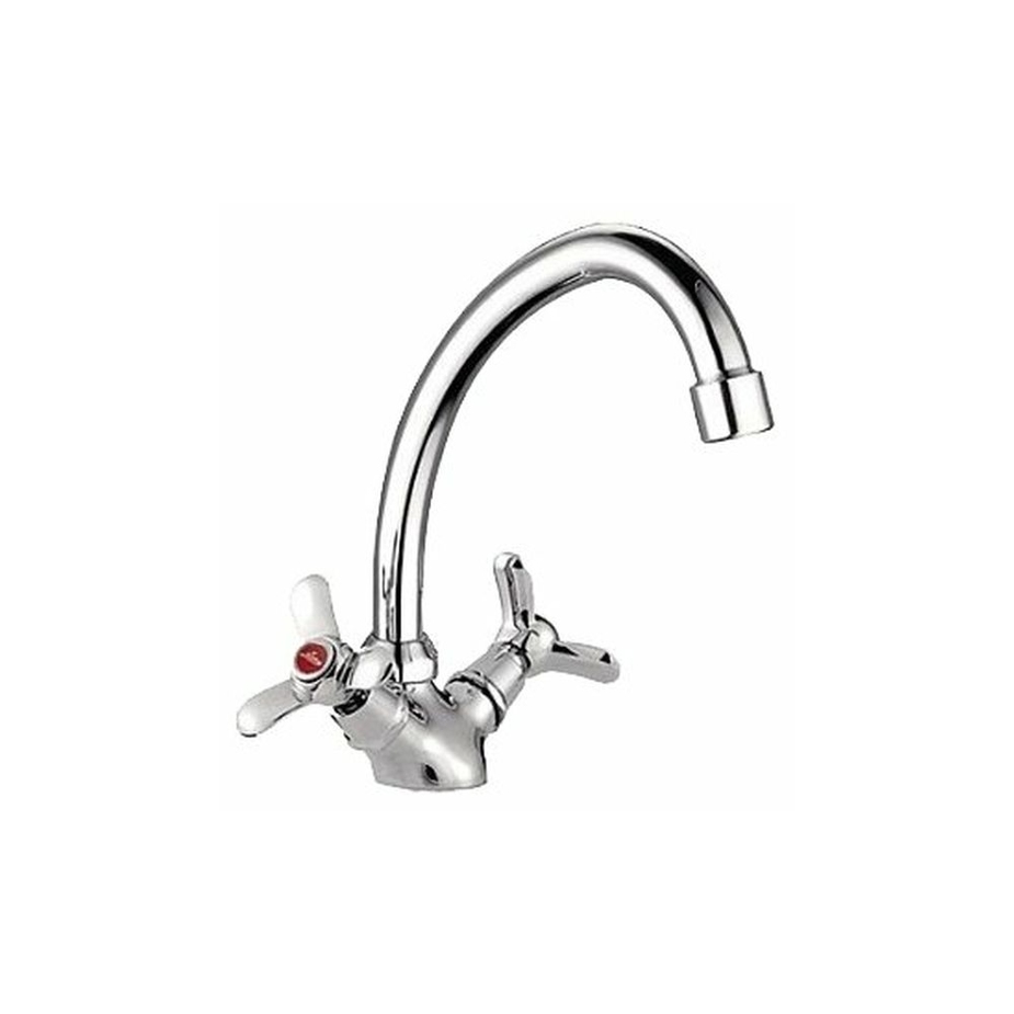 Смеситель для кухни Frap F4112 двухвентильный — купить в Петровиче в ...