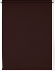 Штора рулонная Плайн 60х175 см темно-коричневая