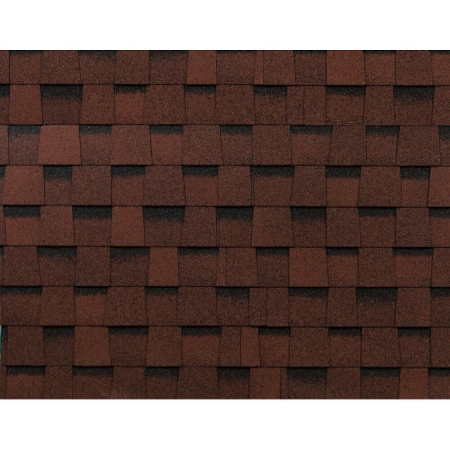 Черепица гибкая Ламинированный Шинглас Фазенда красный 2,6 кв.м ...