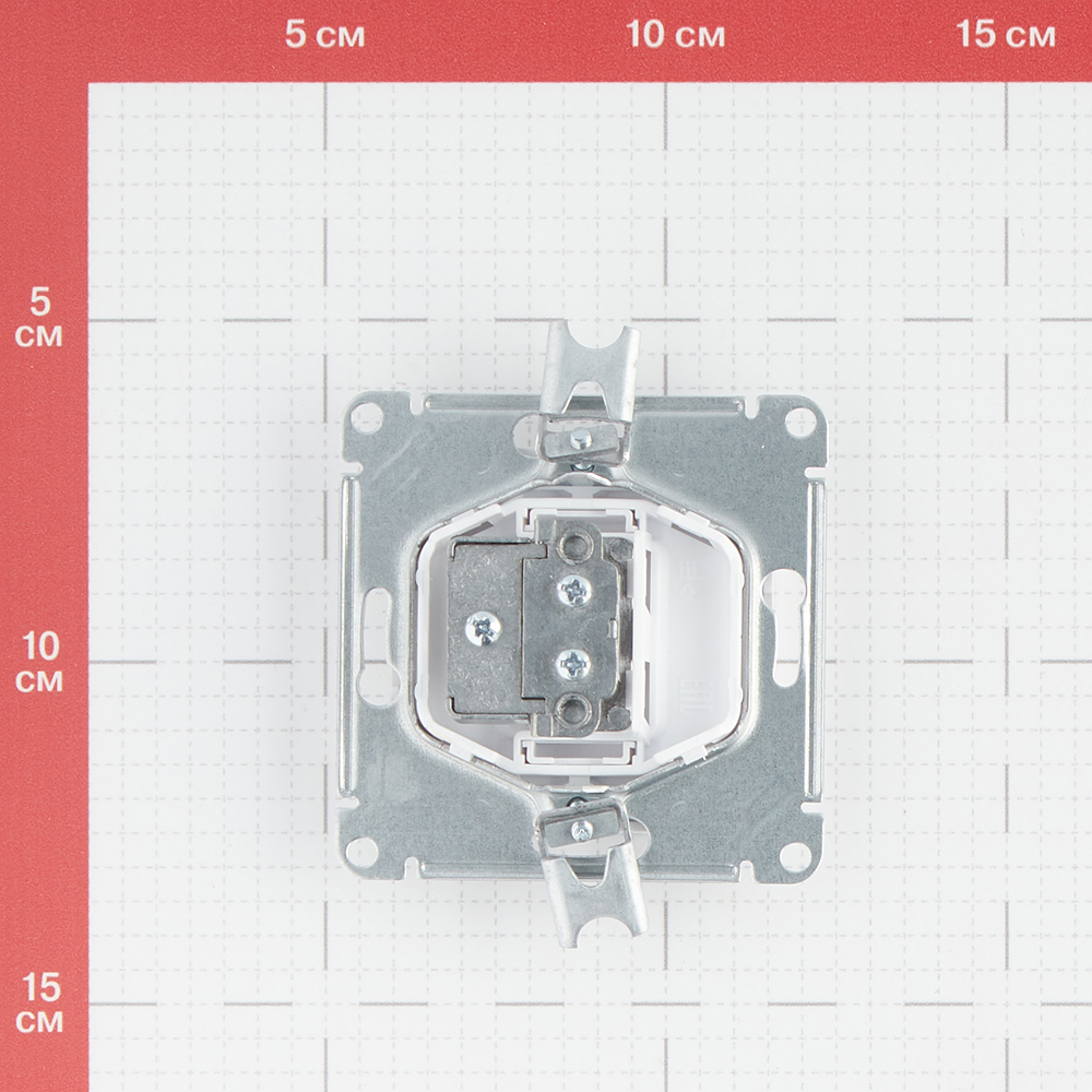 фото Розетка телевизионная schneider electric atlas design atn000192 проходная скрытая установка белая