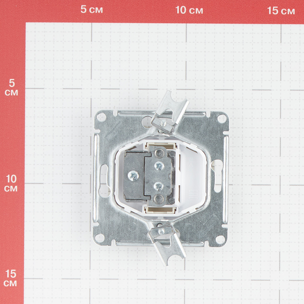 фото Розетка телевизионная schneider electric atlas design atn000392 проходная скрытая установка алюминий