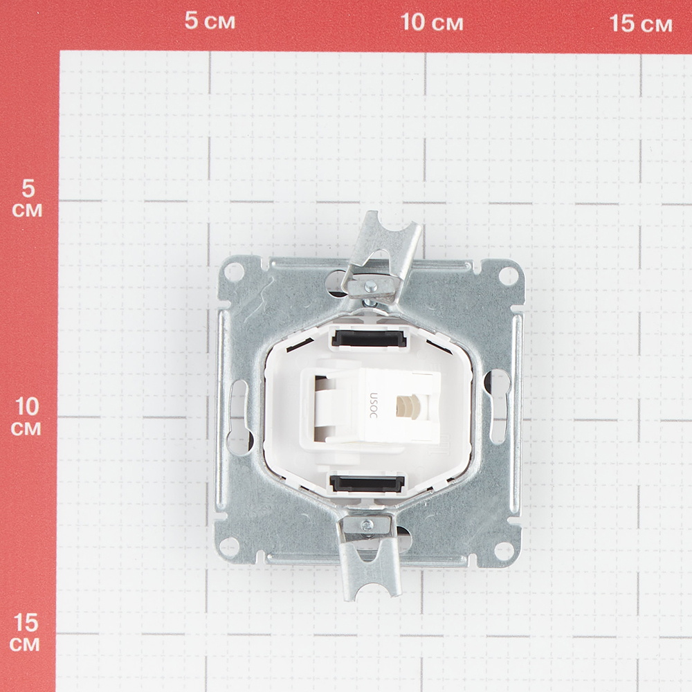 фото Розетка телефонная schneider electric atlas design atn001081 скрытая установка карбон один модуль rj11