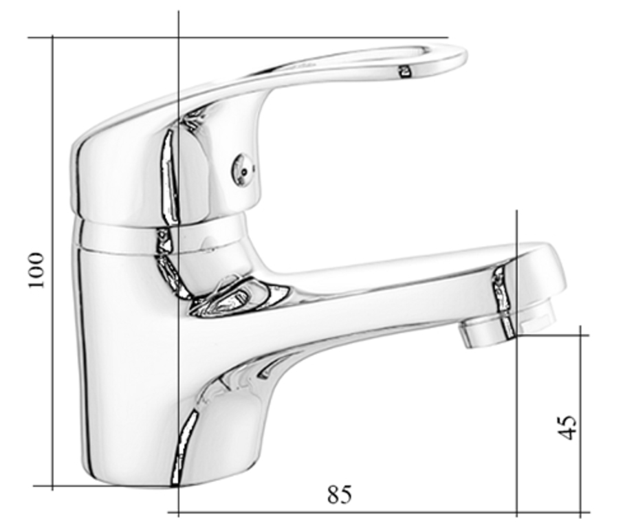 Смеситель для умывальника KEIL С103566 АКЦИЯ — купить в Петровиче в ...