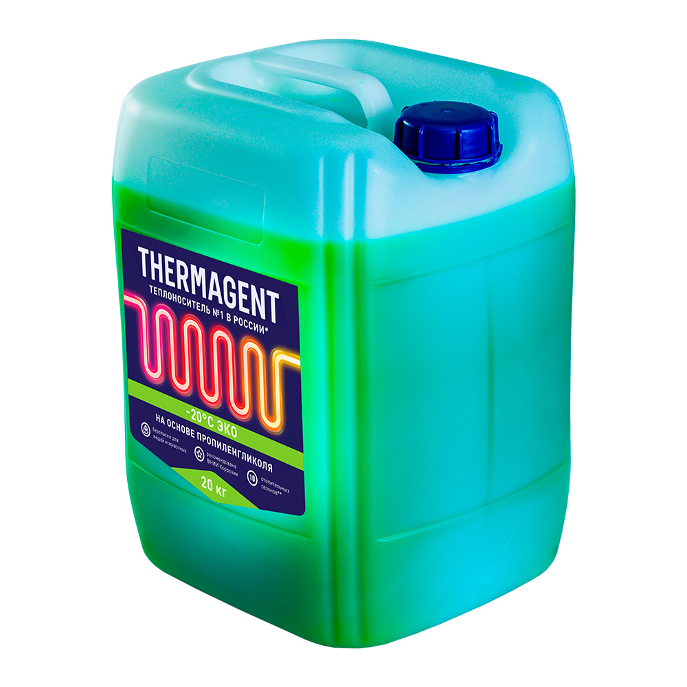 Теплоноситель Thermagent Eko -20 °С 20 кг на основе пропиленгликоля