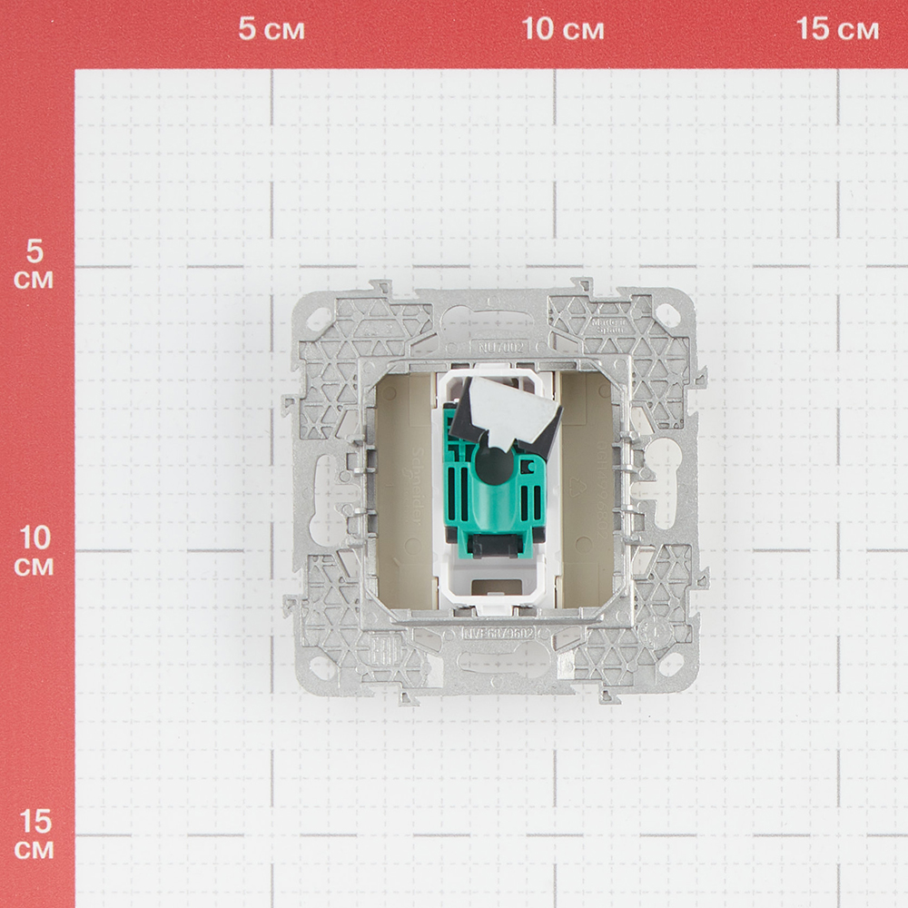 фото Розетка компьютерная schneider electric unica new nu541144 скрытая установка бежевая один модуль rj45 cat 5е utp